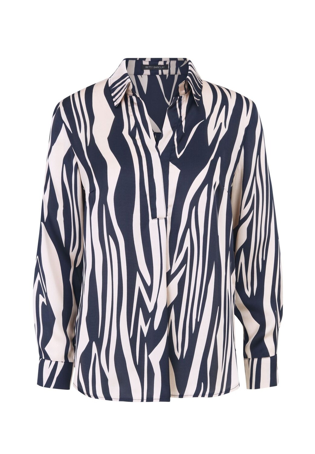 

Длинная блузка с длинными рукавами BETTY BARCLAY, цвет Dark Blue/beige