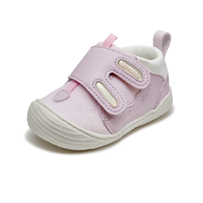 

Дышащие низкие кроссовки и носки для малышей и детей младшего возраста Ginoble, soft розовый/белый