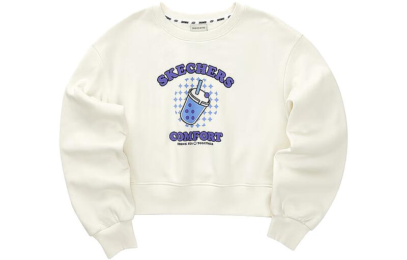 

Свитшот женский Marshmallow White/0074 Skechers