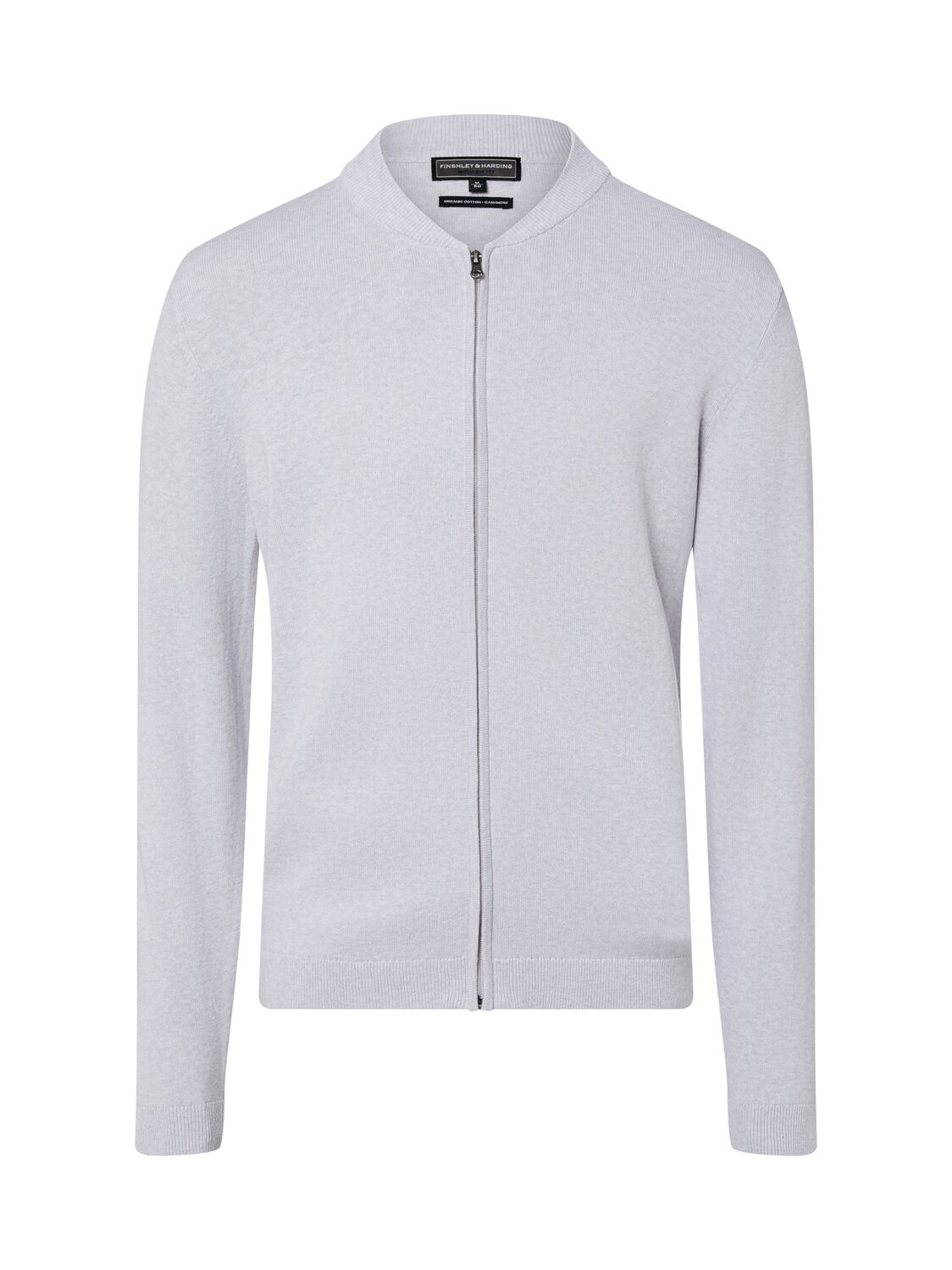 

Finshley & Harding Вязаный кардиган светло-серого цвета