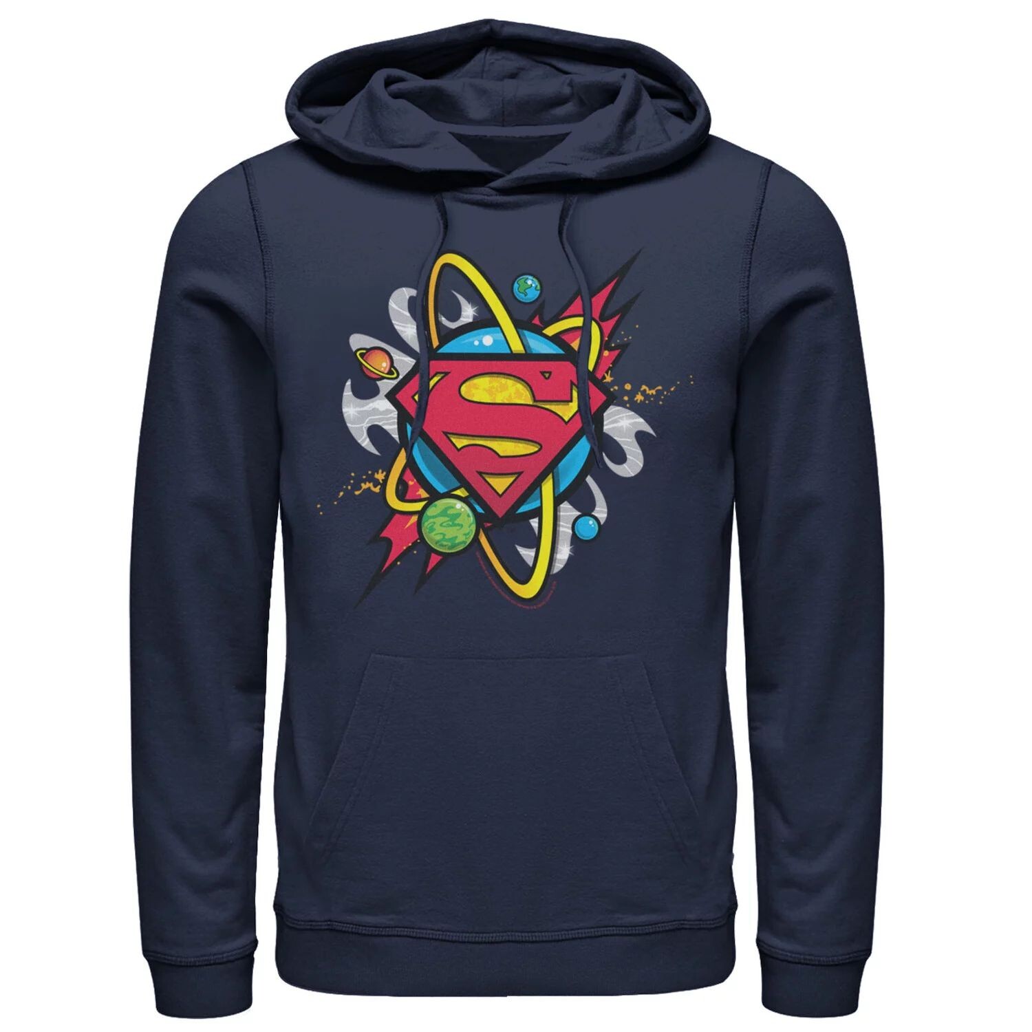 

Мужская толстовка с логотипом на груди Superman Planet DC Comics