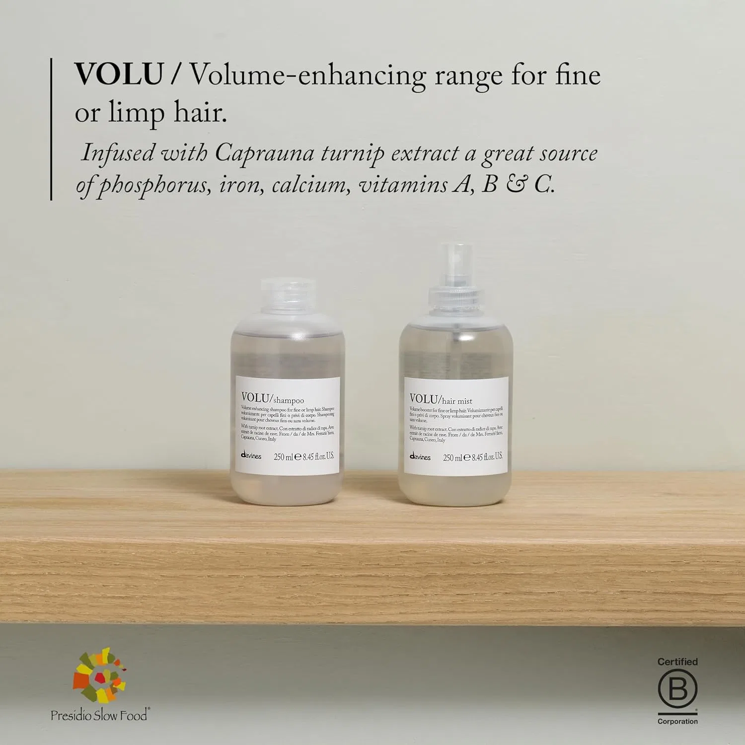 Спрей для объема волос «VOLU» от Davines Essential Haircare Davines — фото 4