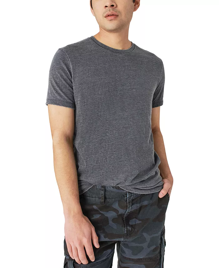 

Мужская классическая футболка Venice Burnout с круглым вырезом Lucky Brand, синий