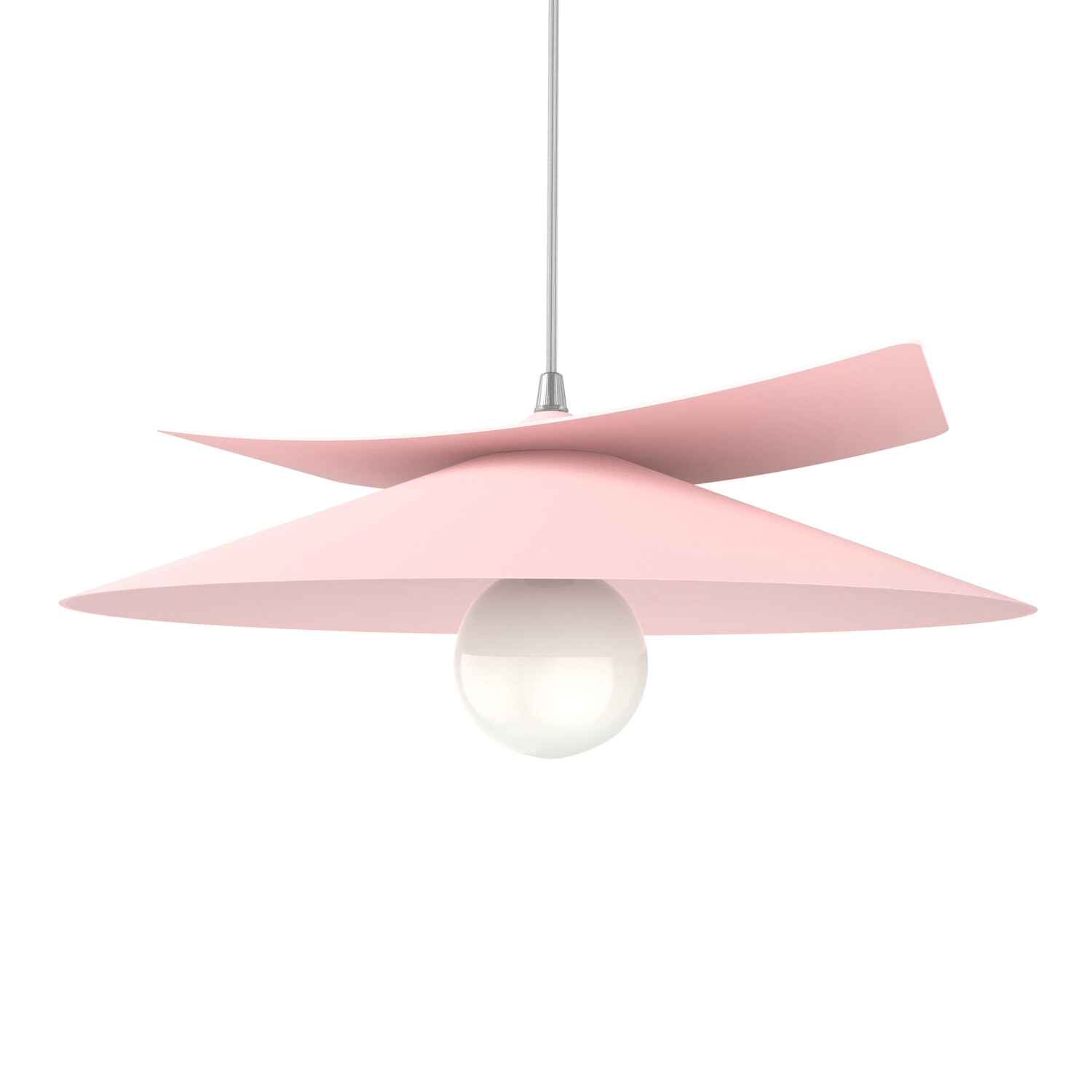

Подвесной светильник Lumicom, 40x34x9 см, розовый