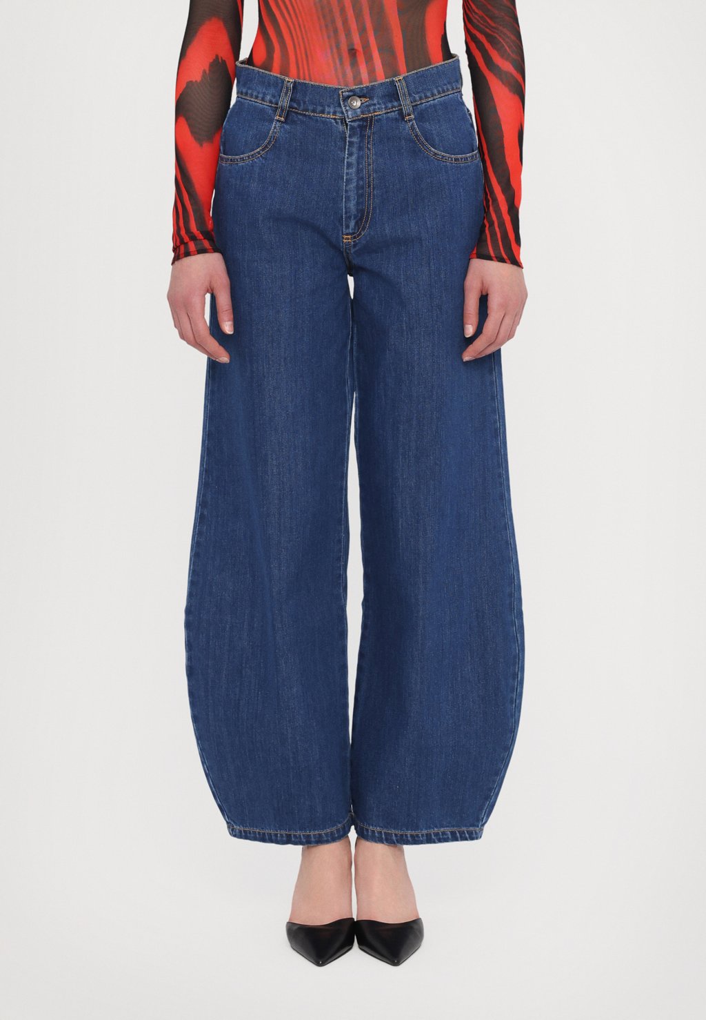 

Джинсы свободного кроя PIPETTE PANT Henrik Vibskov, цвет Stone Wash
