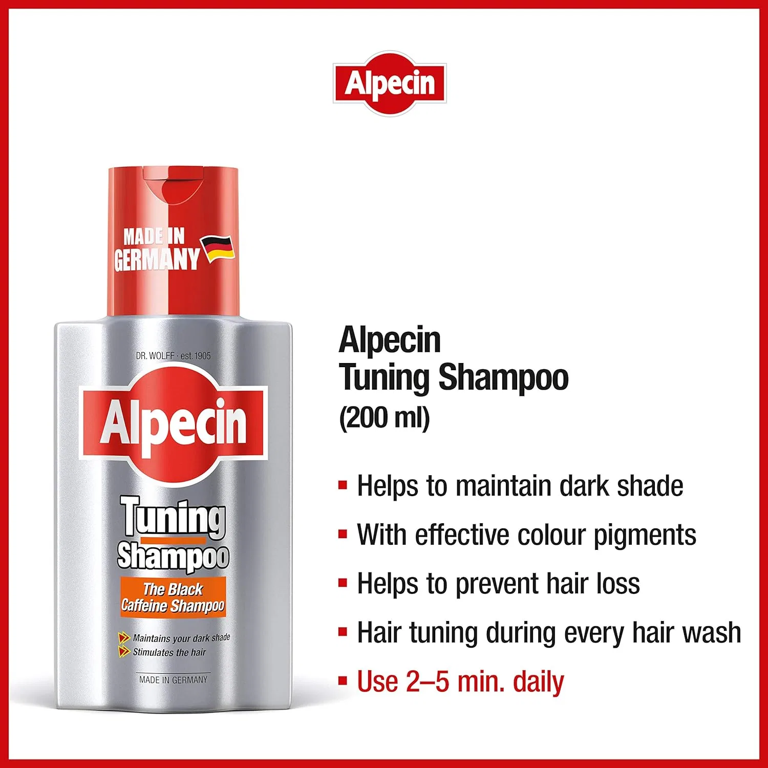 Шампунь «Tuning» от Alpecin