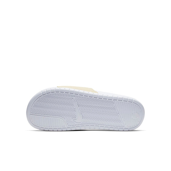 Тапочки benassi jdi slide 'white team gold' Nike, белый — фото 4