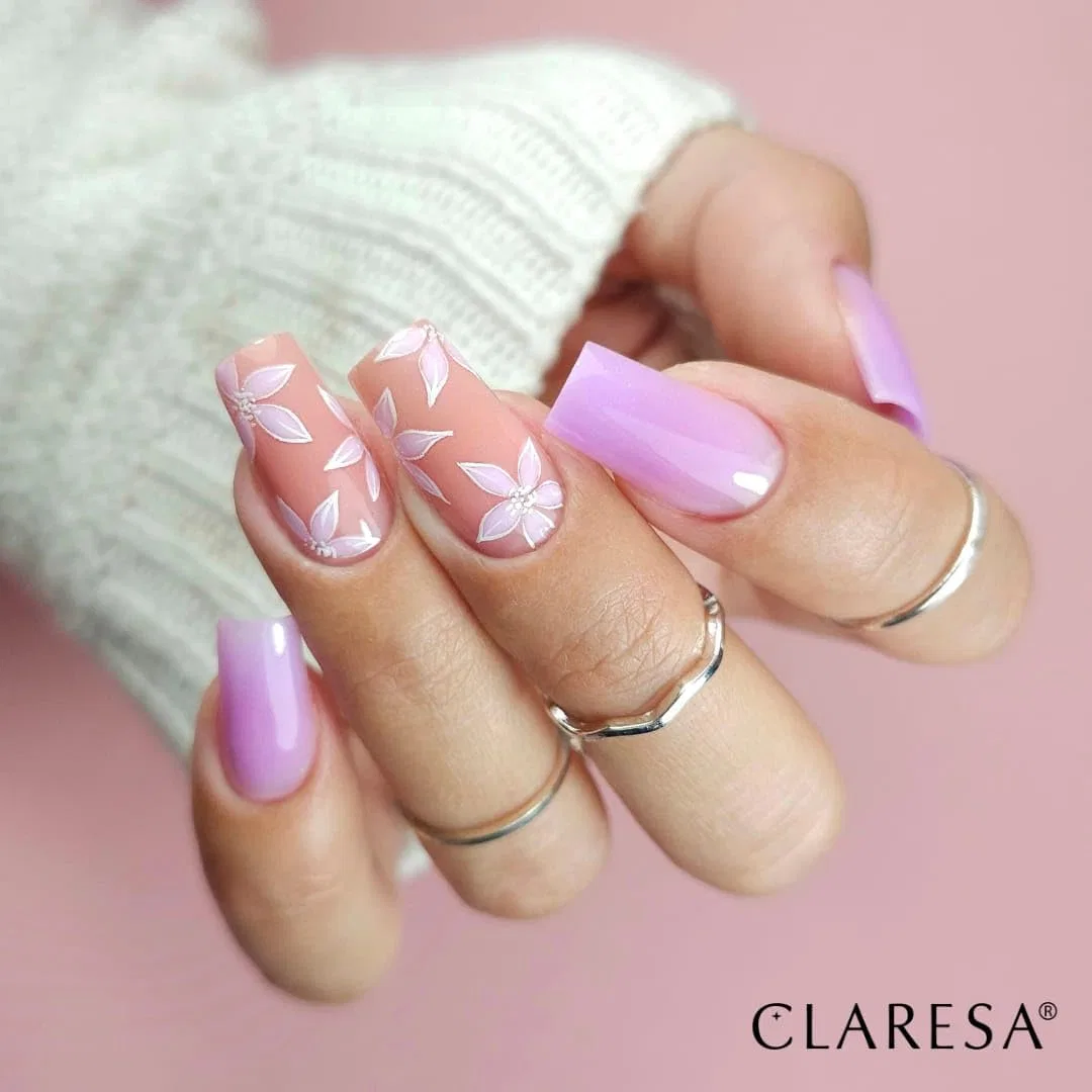 Гель для наращивания ногтей CLARESA Soft & Easy Lilac 45 г Claresa — фото 4