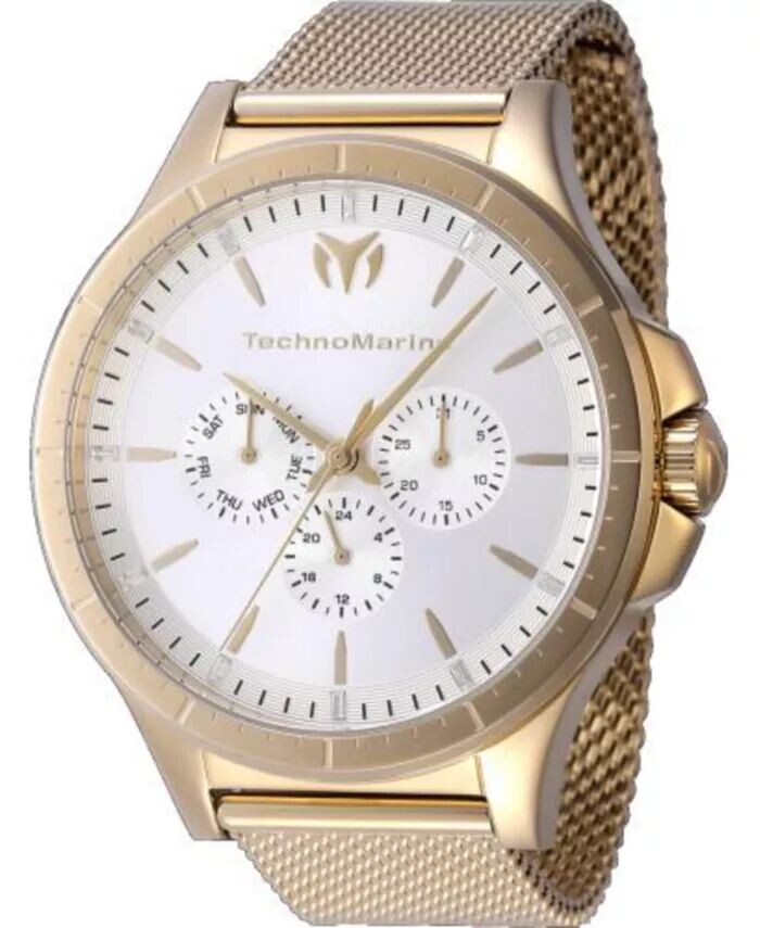 

Мужские TM-822021 MoonSun Кварцевый хронограф Серебро TechnoMarine, серебро
