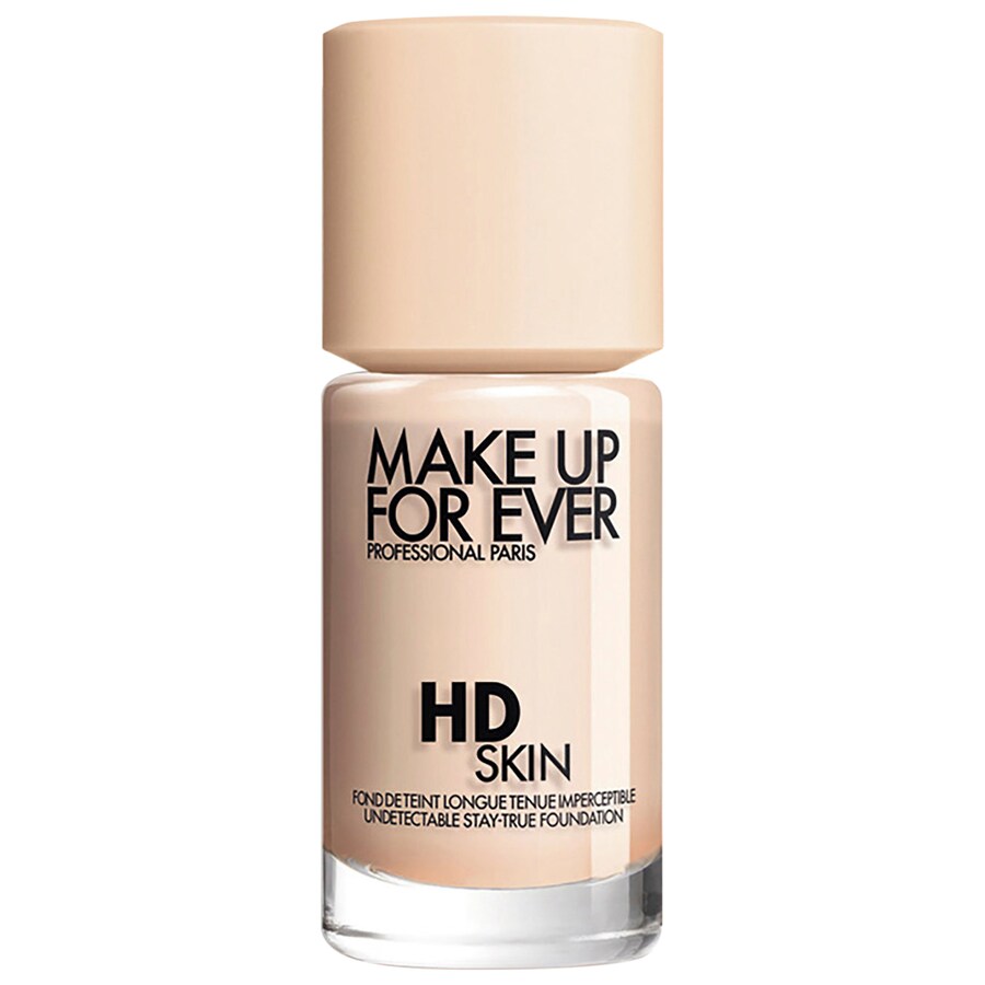 

HD Skin Стойкая водостойкая натуральная матовая тональная основа MAKE UP FOR EVER, 1.01 oz/30 ml, 1R02 Cool Alabaster