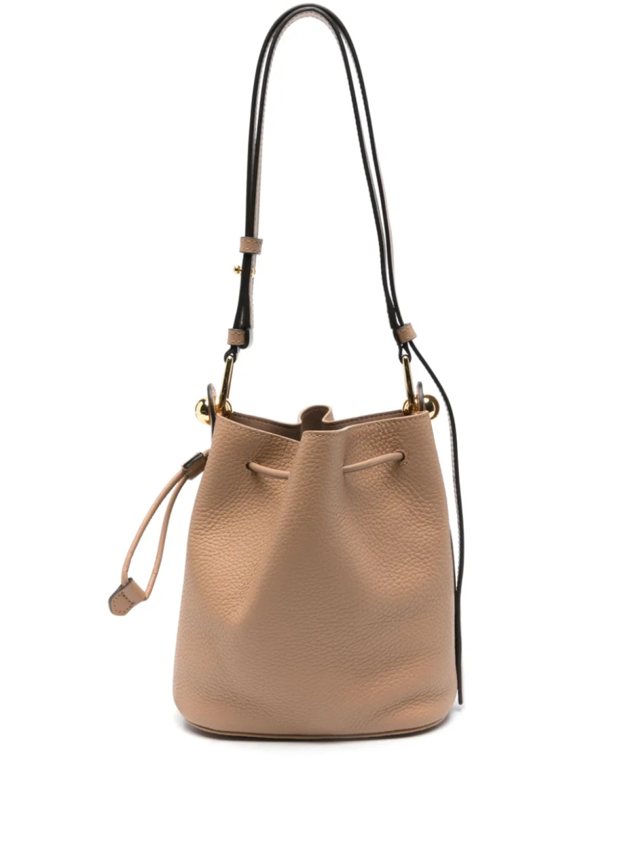 

Furla кожаная сумка-ведро, коричневый