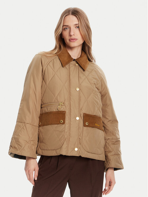 

Демисезонная куртка regular fit Martha LQU1840BE31 Barbour, коричневый