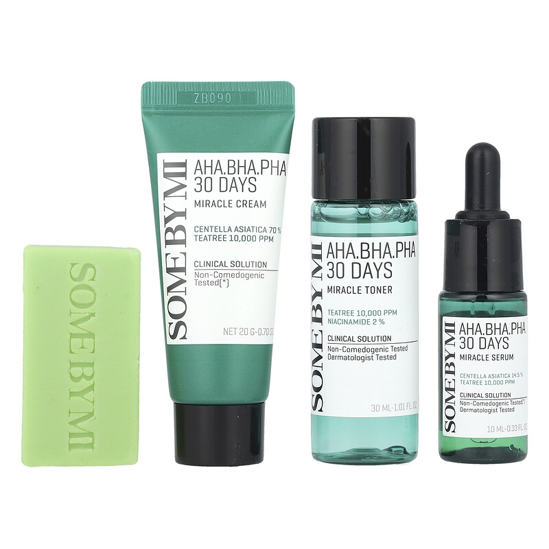 

SOME BY MI, AHA.BHA.PHA, 30 Days Miracle, стартовый набор из 4 предметов