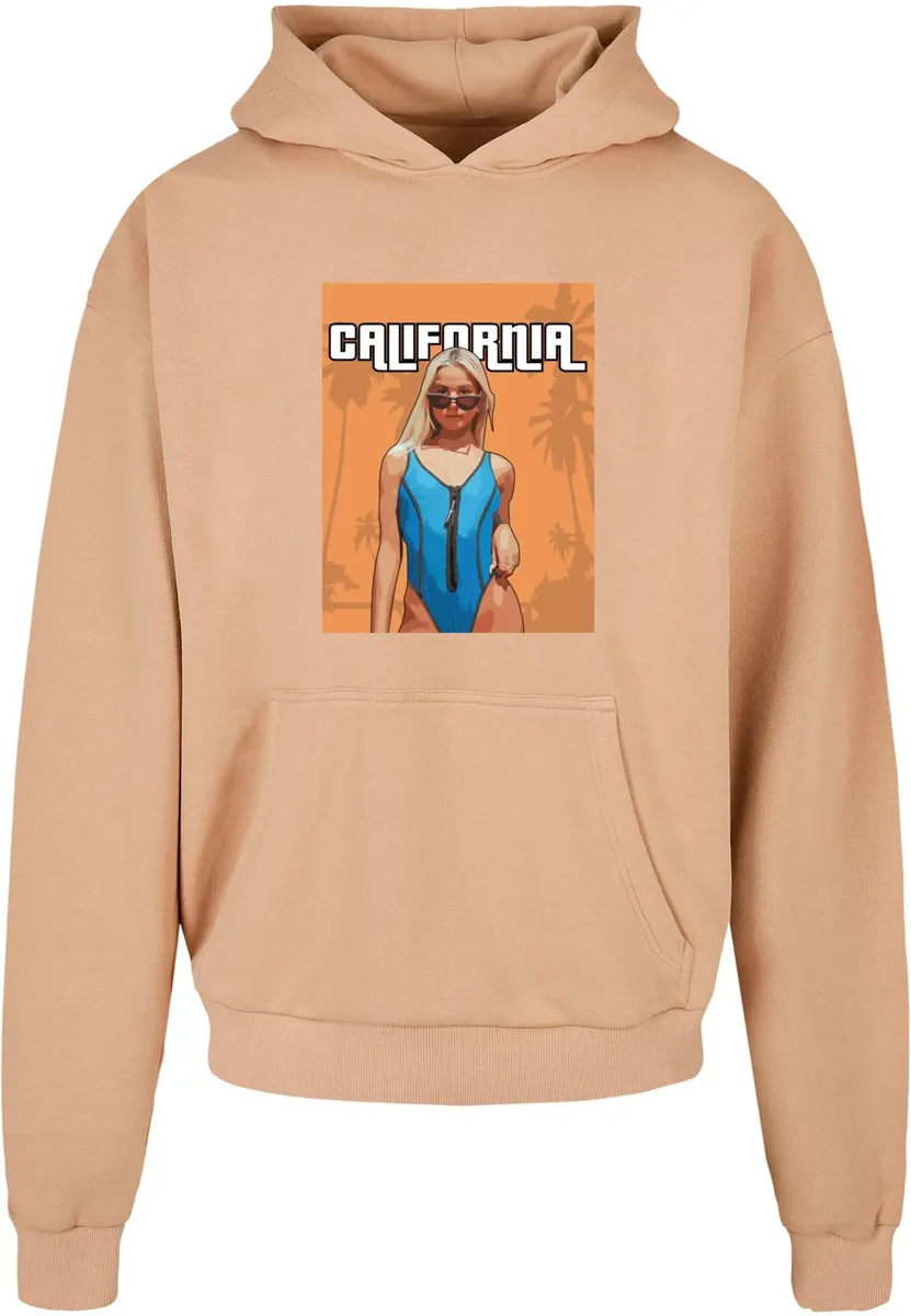 

Толстовка с капюшоном Merchcode " Merchcode Men's Grand California Ultra Heavy Hoody", бежевый