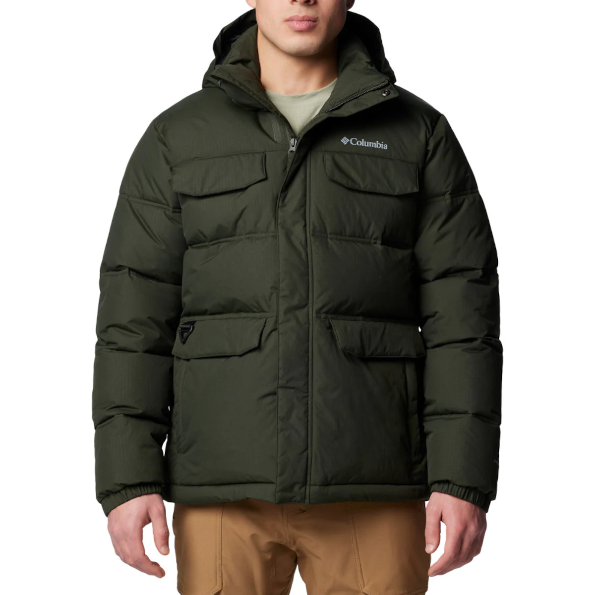 

Мужская куртка Landroamer Puffer Columbia, темно-зеленый