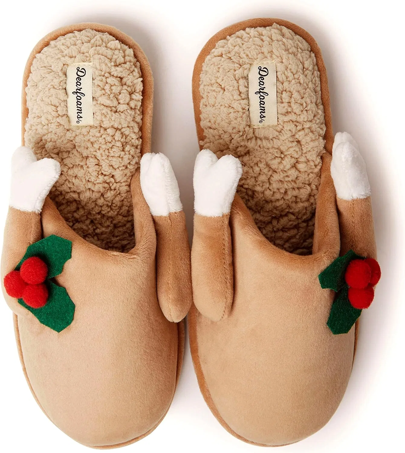 Тапочки с индейкой Dearfoams мужские