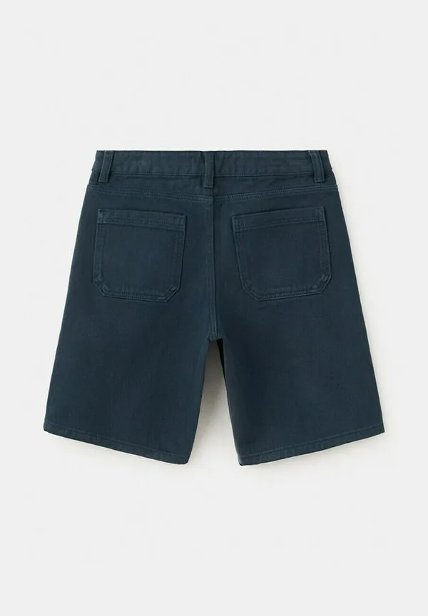 Детские джинсовые шорты Mango Kids, Royal Blue — фото 3