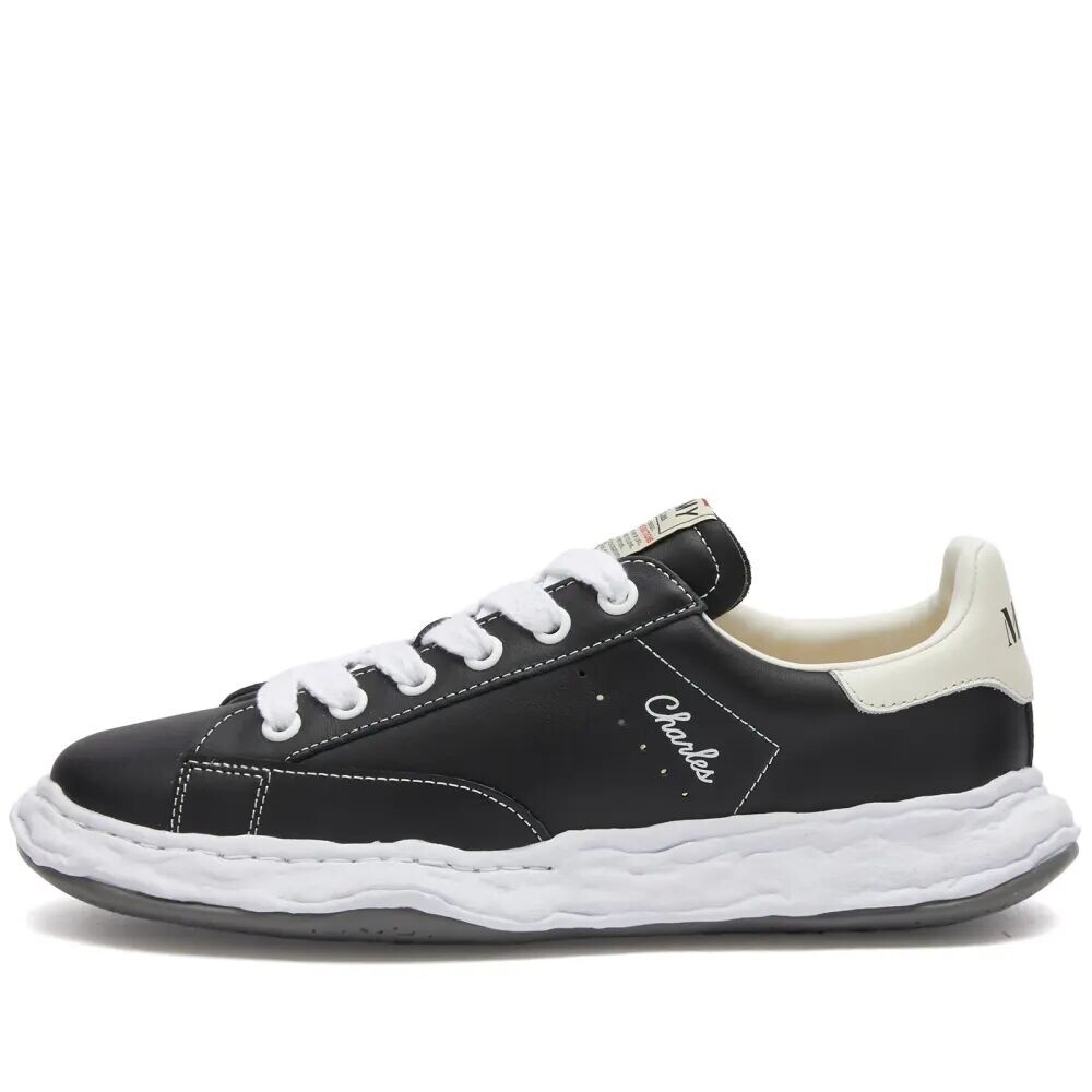 

Maison Mihara Yasuhiro Charles Original Sole Low Leather Sne, черный, Черный;серый, Maison Mihara Yasuhiro Charles Original Sole Low Leather Sne, черный