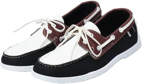 

Мужские повседневные слипоны-лодочки: готовые к работе, с мыском-мокасином для комфортной ежедневной ходьбы Hhhchpm, белый