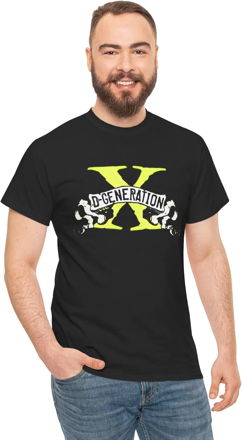 Футболка D-Generation Degneration X Pro Wrestling Fan Unisex Shirt Squared Circle DX Wrestling Short Sleeve Adult T-Fish Gift — фото 4