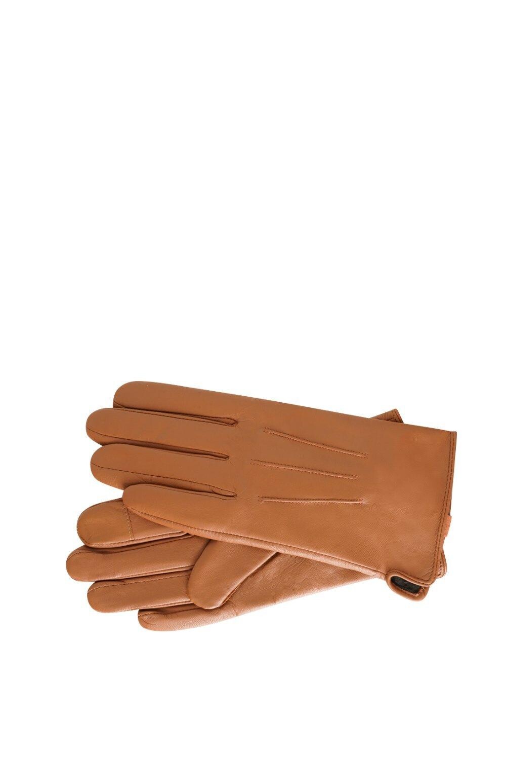 

Кожаные перчатки Barneys Originals, коричневый