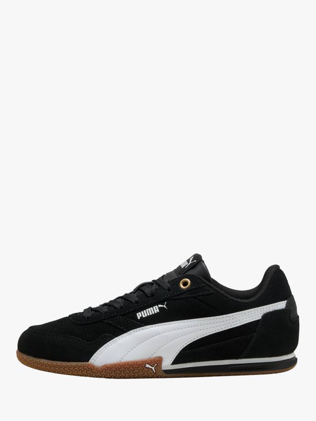 Bella Donna SD замшевые шнурованные кроссовки PUMA, Puma Blk Puma-wht — фото 4