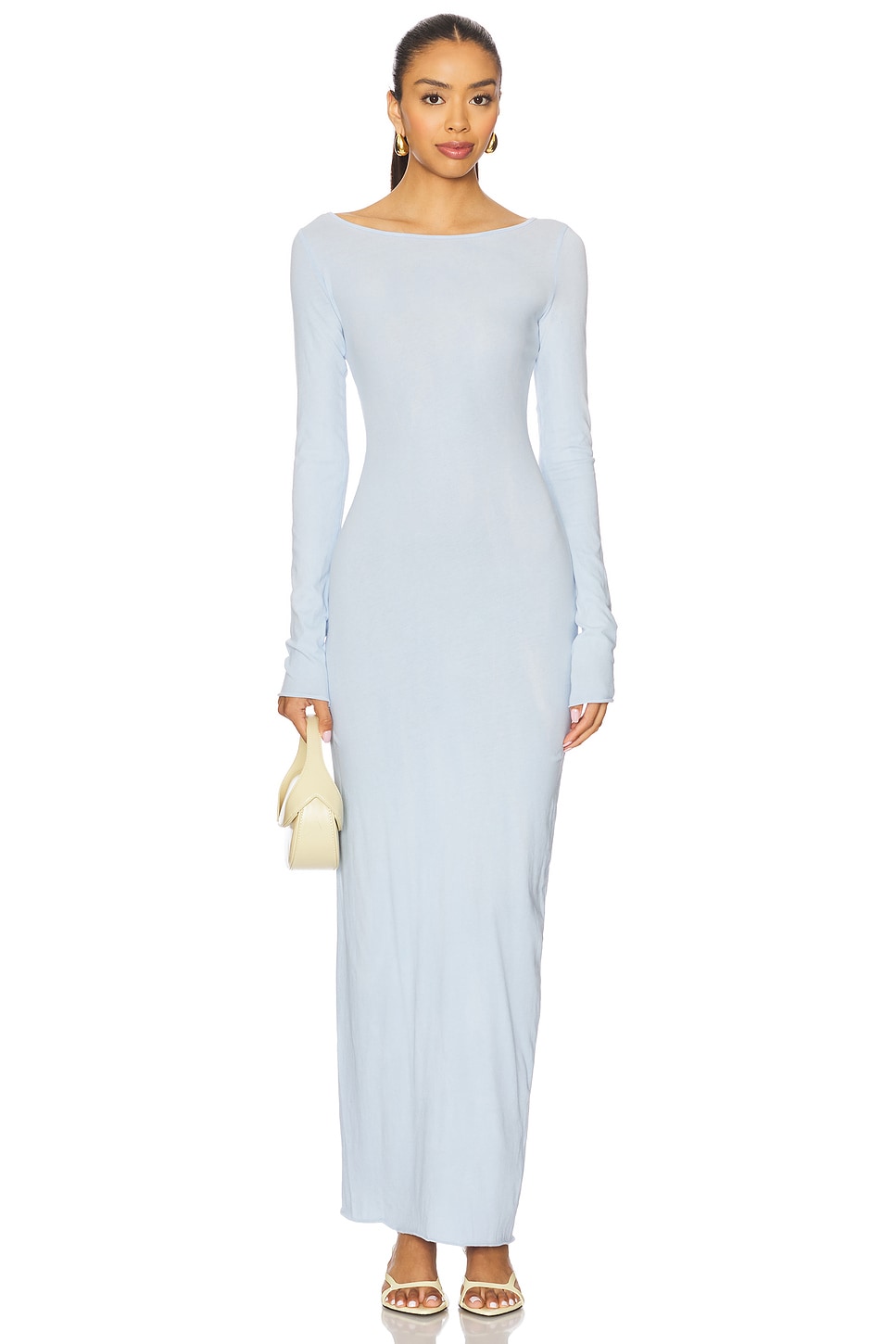 

Длинное платье с длинным рукавом Marbella Cotton Citizen, vintage powder blue