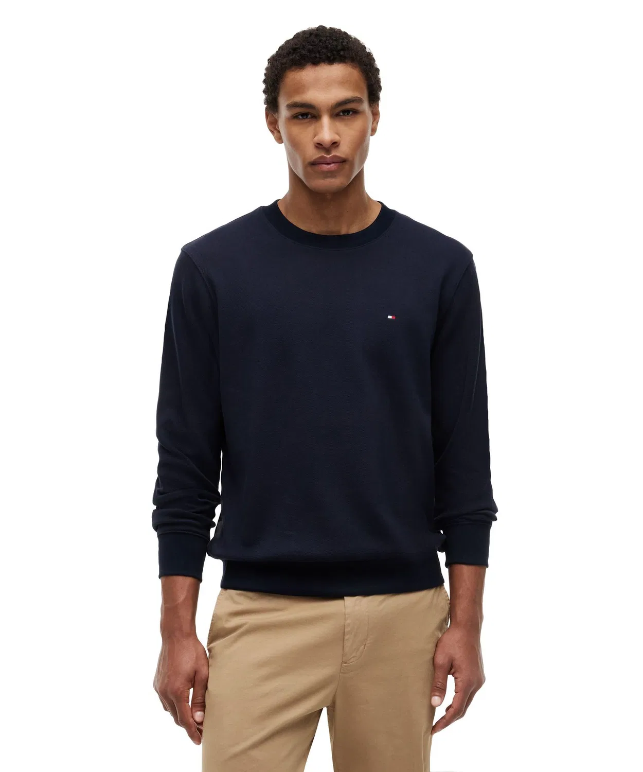 Свитшот с флаг-логотипом Tommy Hilfiger, мультиколор