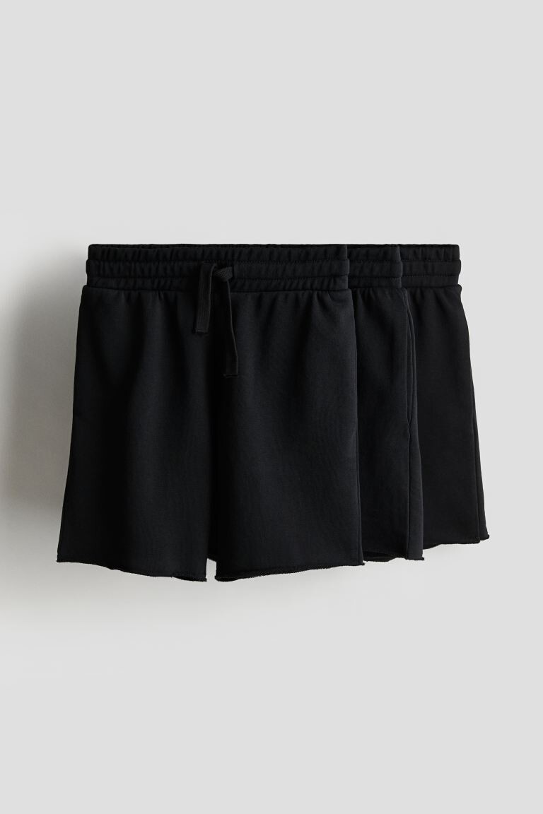 

3 пары шорт H&M, черный