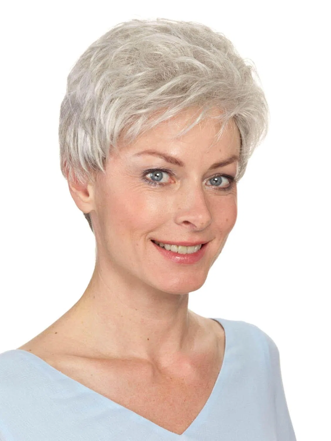Парик «Ellen» из высококачественных синтетических волос от Lofty Lofty, Light Grey