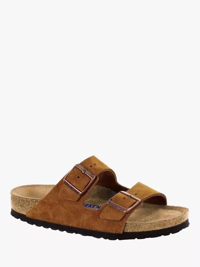 Замшевые сандалии Arizona, цвет норка Birkenstock — фото 3