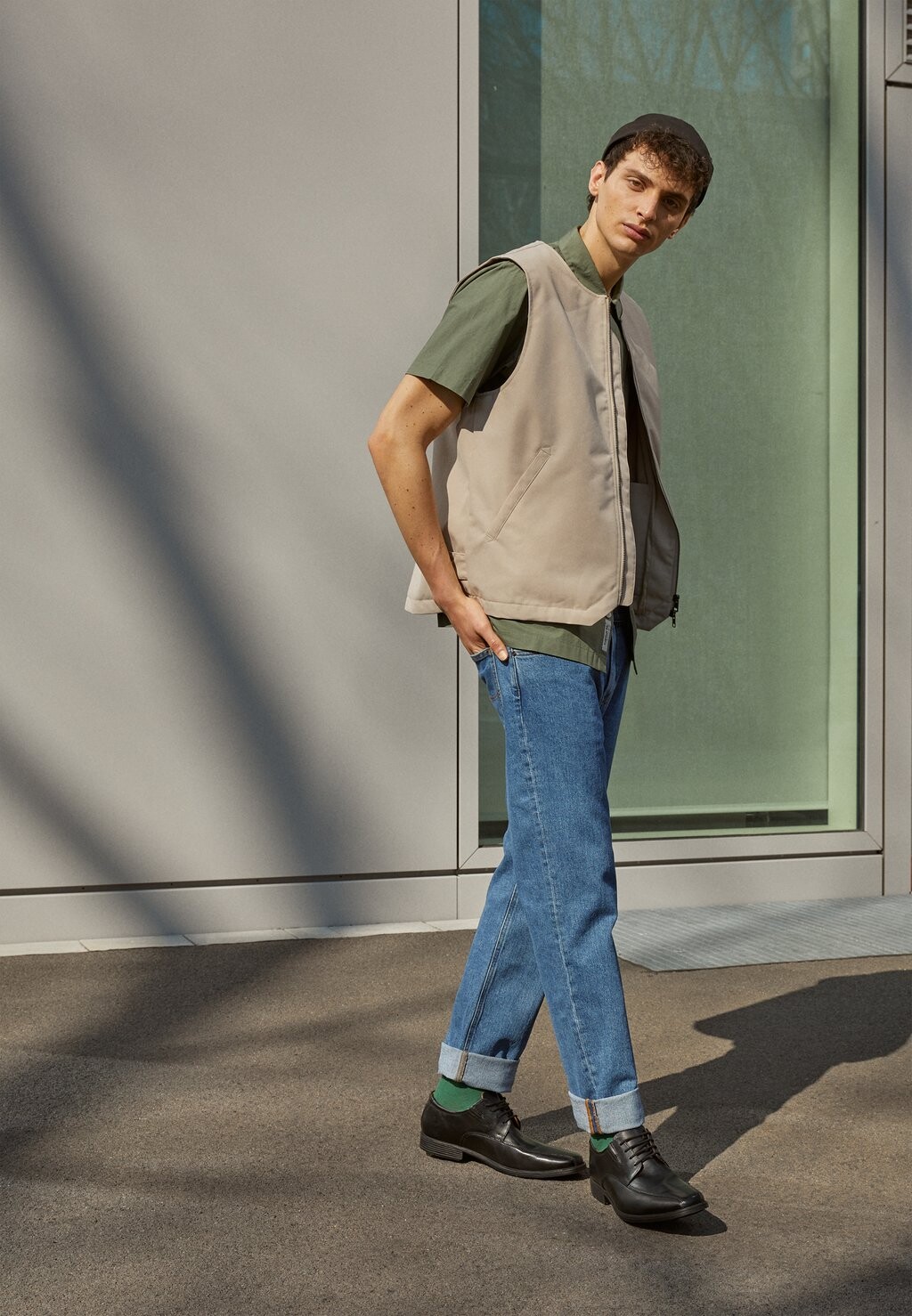 Элегантные туфли на шнуровке Tilden Clarks, черный — фото 3
