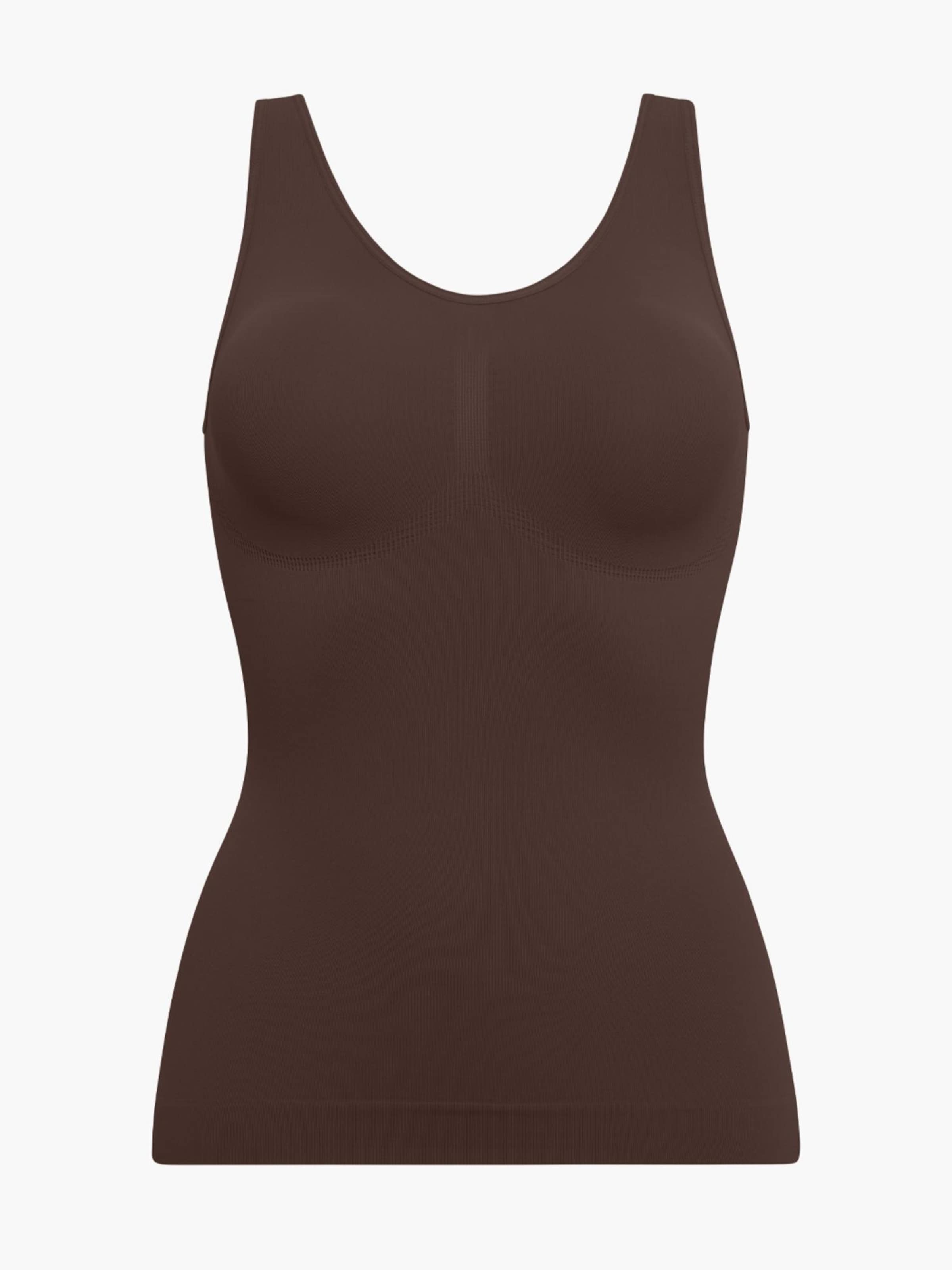 

Creamy Топ для коррекции фигуры 'Figurformendes Shapewear Tanktop' в коричневом цвете