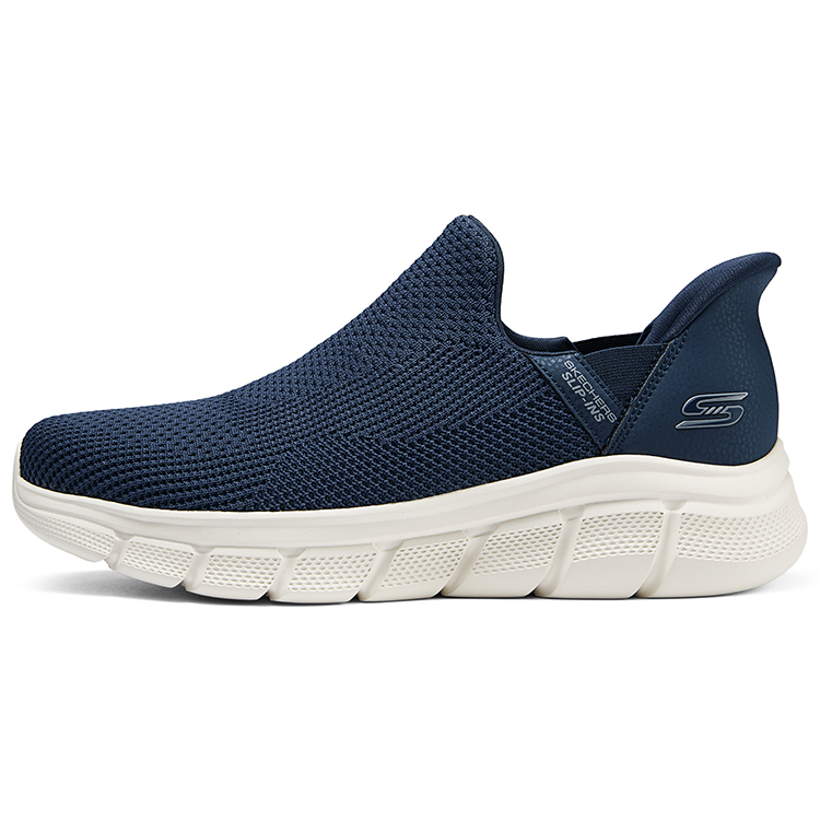 

Свободные руки Go Walk Fleece с технологией Slip Ins Rebound Легкие Дышащие Низкие Повседневные Кроссовки Мужские Черные Skechers, Морской Синий+Подарок