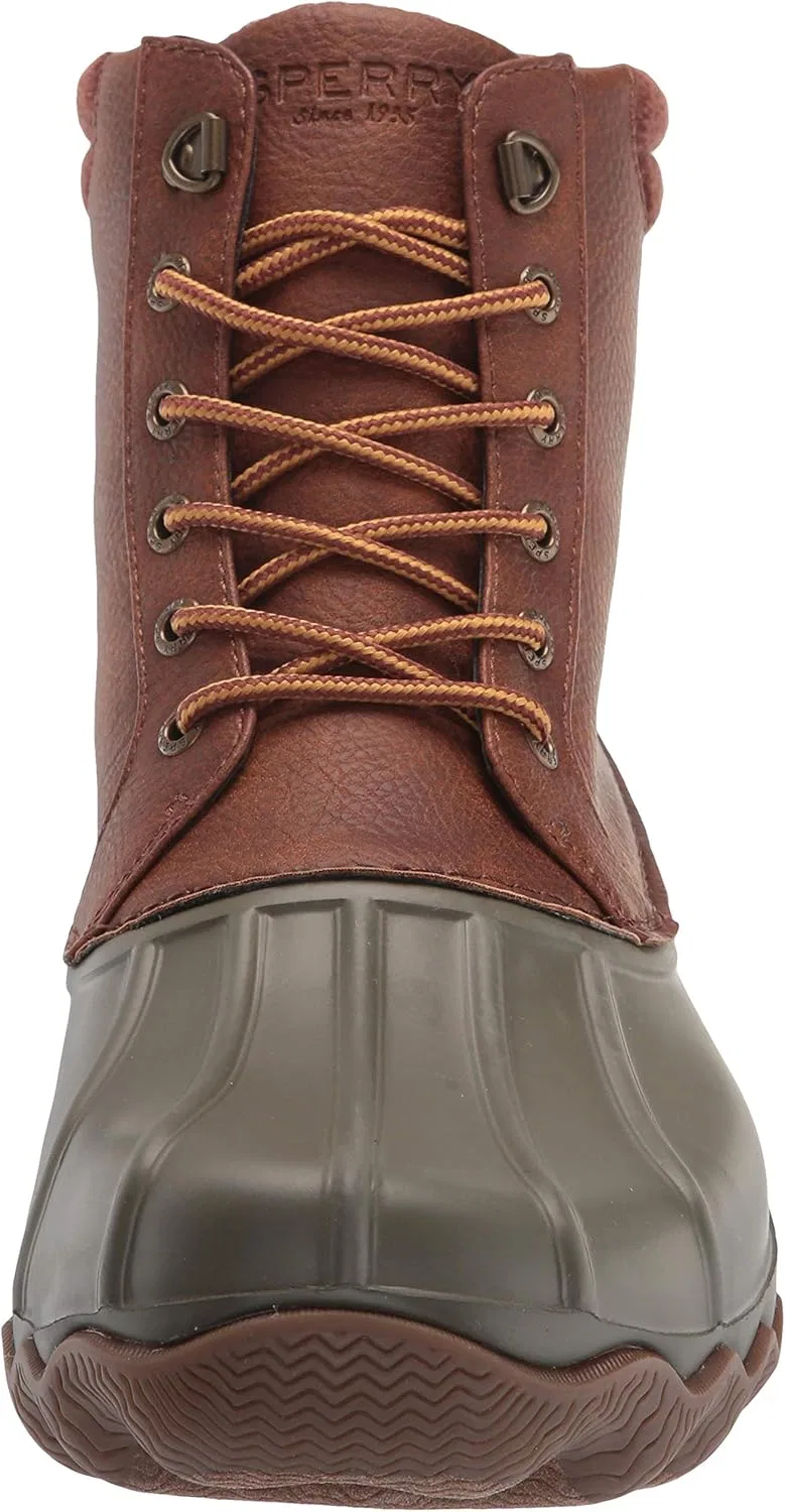 Ботинки Sperry Top Side EVA Duck Boots коричнево-бежевого цвета — фото 2