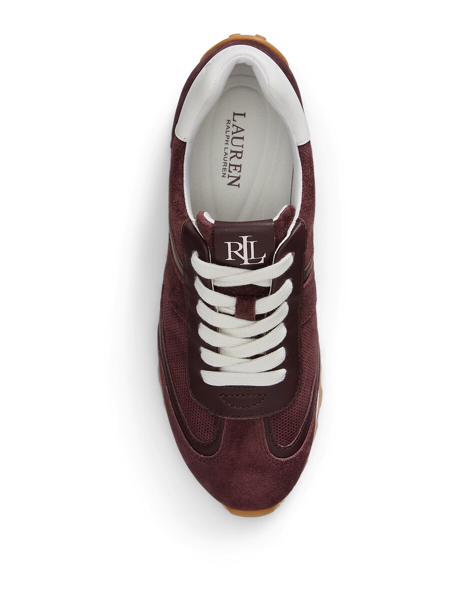 Кроссовки Lauren Ralph Lauren DANI, Bordeaux/Dark red — фото 3