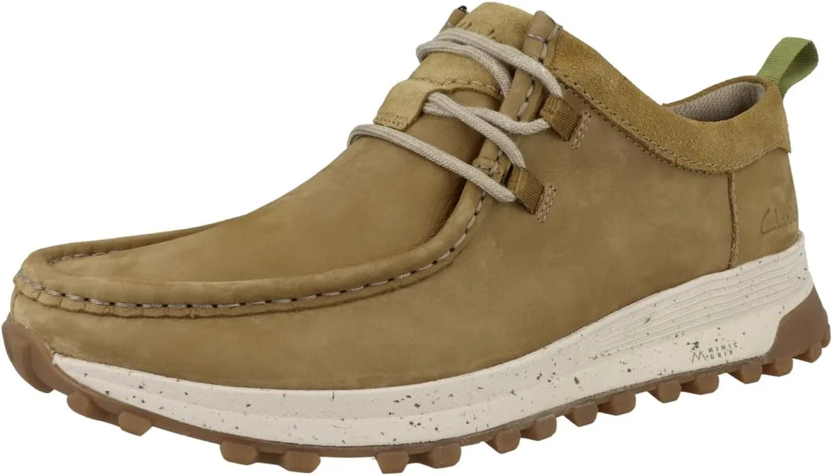 Мужские кроссовки Clarks ATL Trek Wally Sporty на шнуровке, Oakmoss Nubuck 26165680 — фото 4