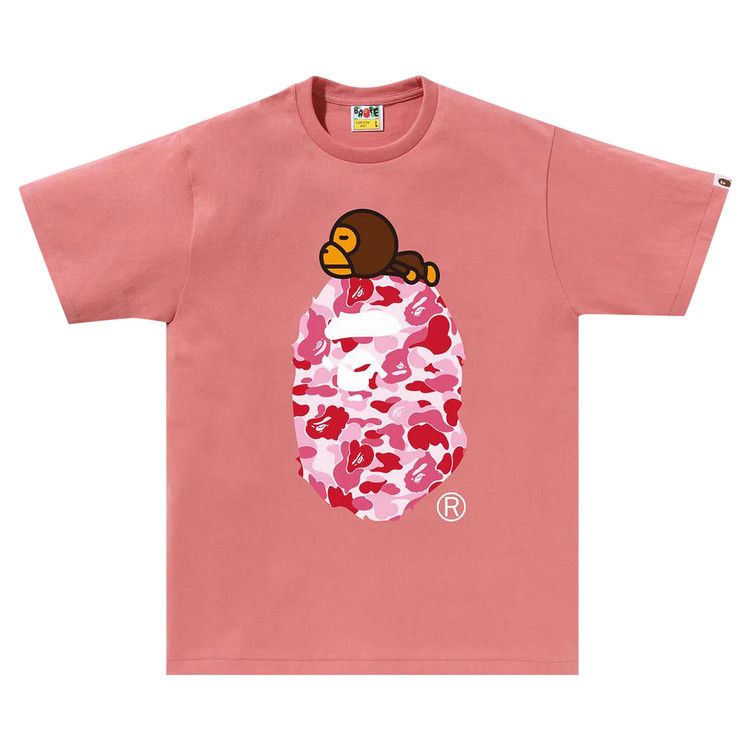 

Футболка BAPE ABC Camo Milo On Big Ape Tee, Pink/Pink