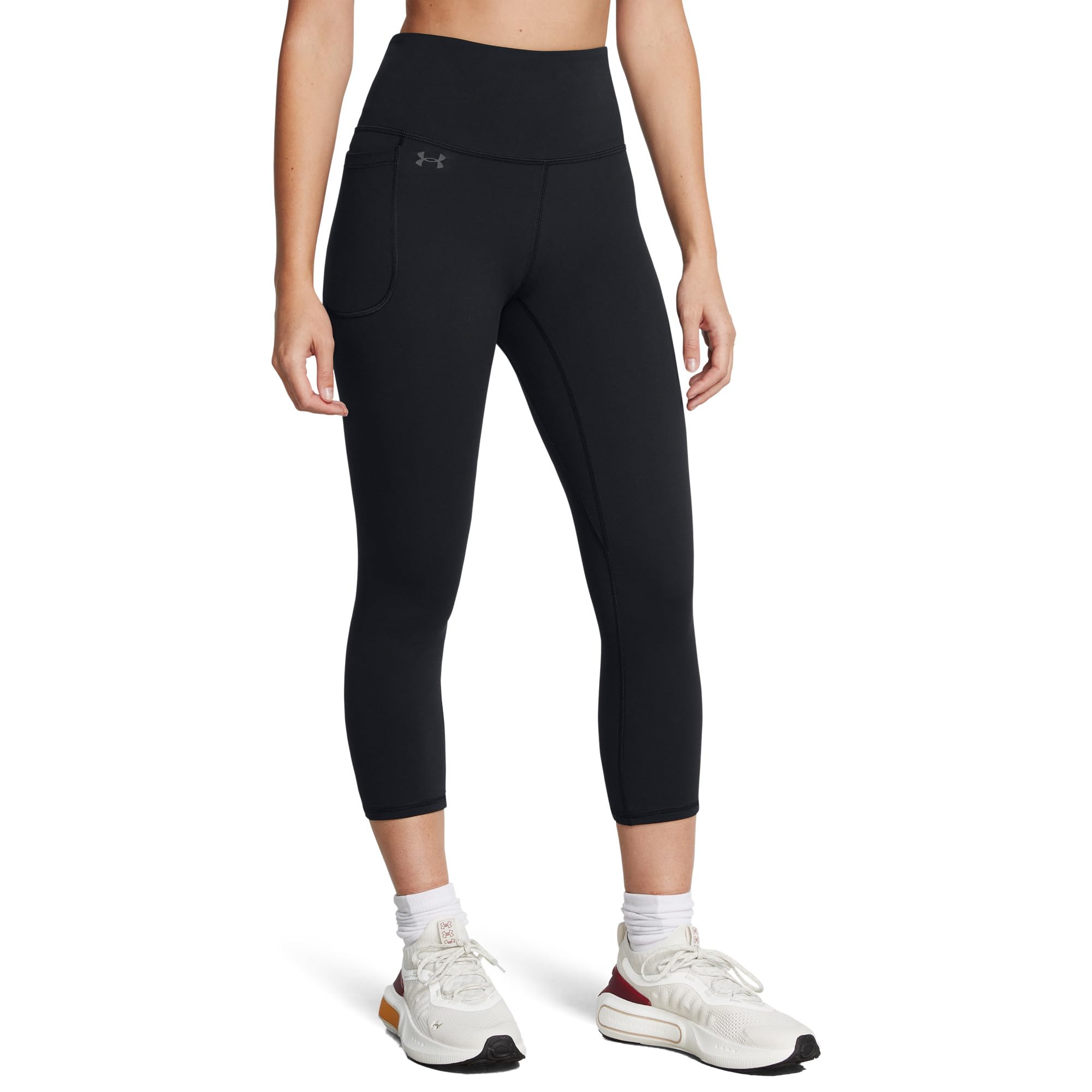 

Брюки Under Armour Motion Capri Leggings, цвет Black/Jet Gray