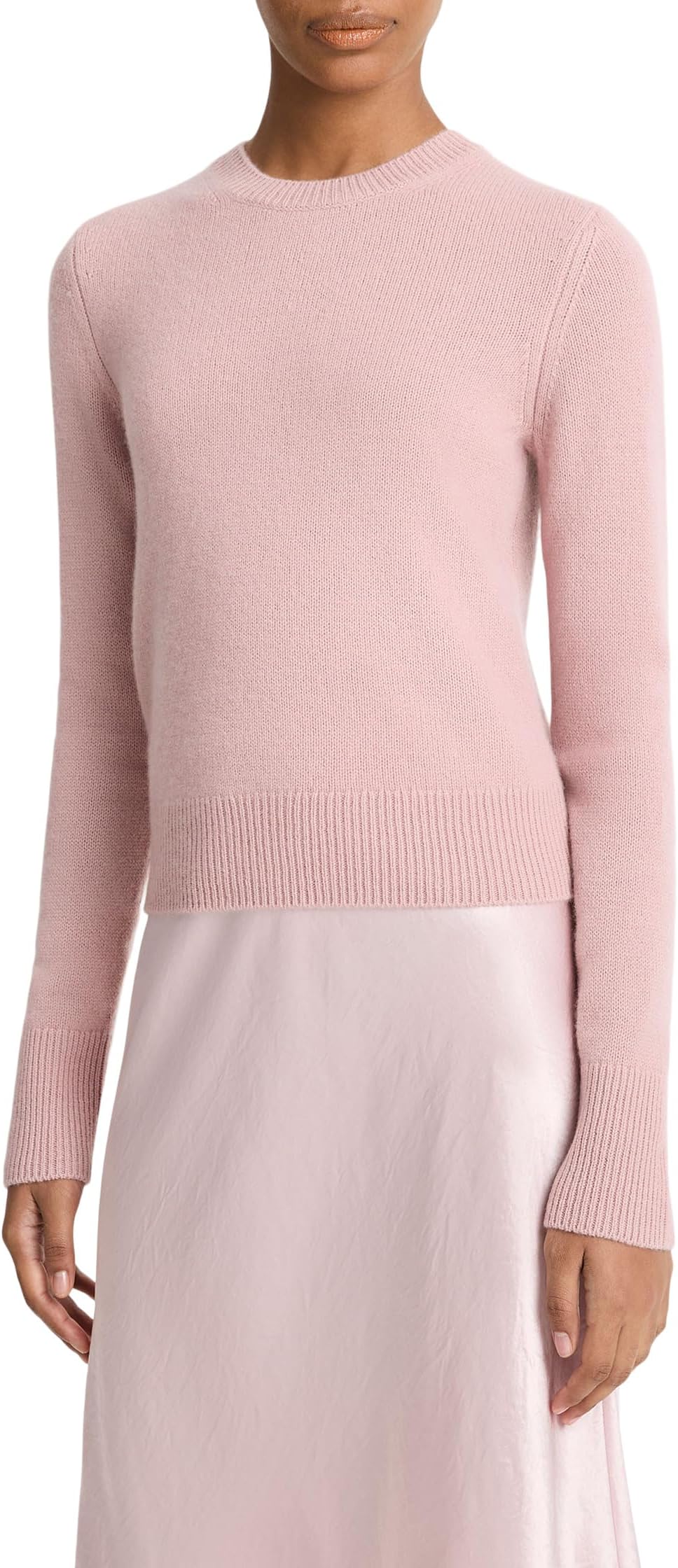

Свитер Vince Cashmere Crew, цвет Dark Orchid Stone