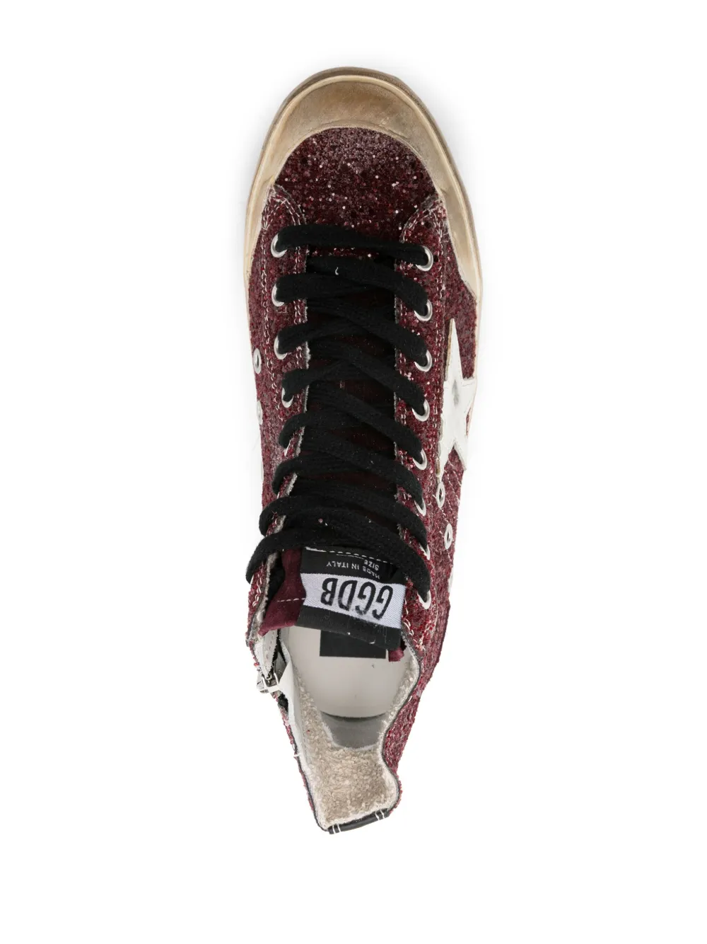 Кеды Francy Penstar GOLDEN GOOSE, красный — фото 4