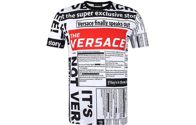Футболка мужская белая VERSACE — фото 2