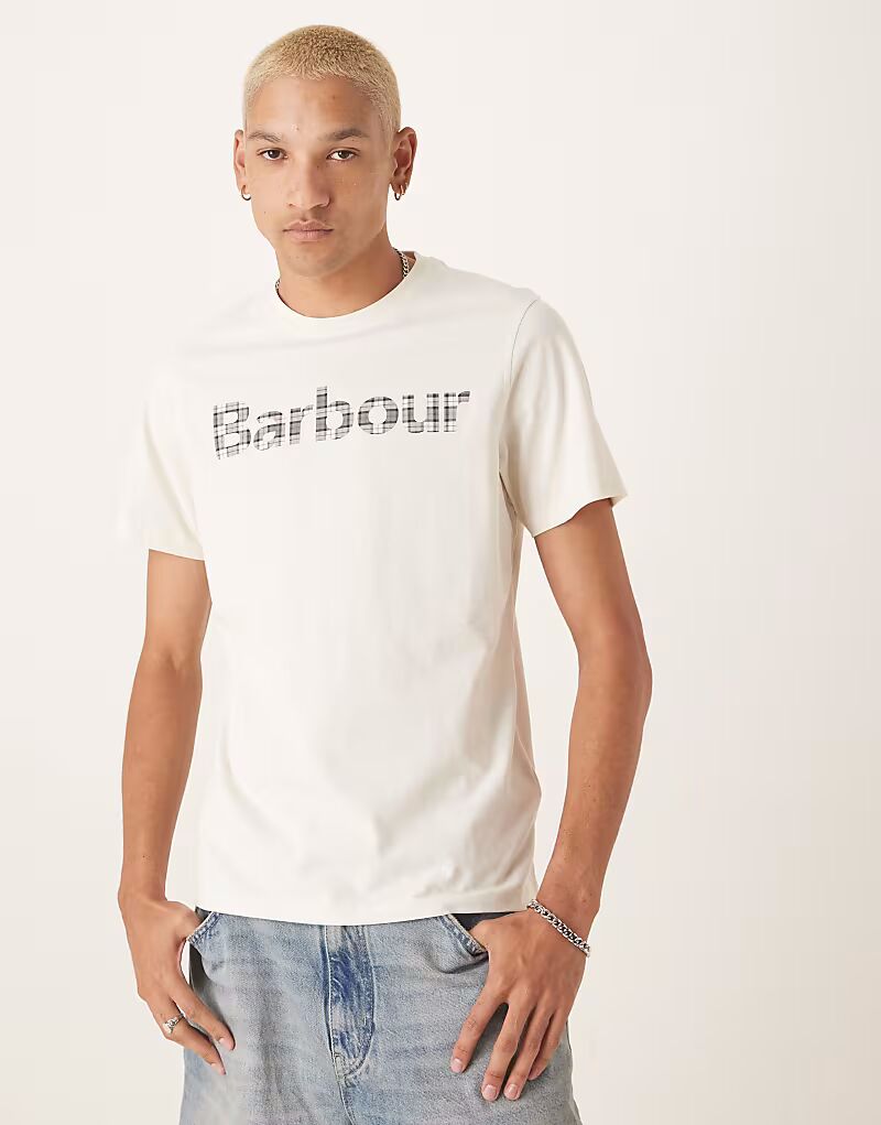 

Футболка Barbour Kilnwick антично-белого цвета