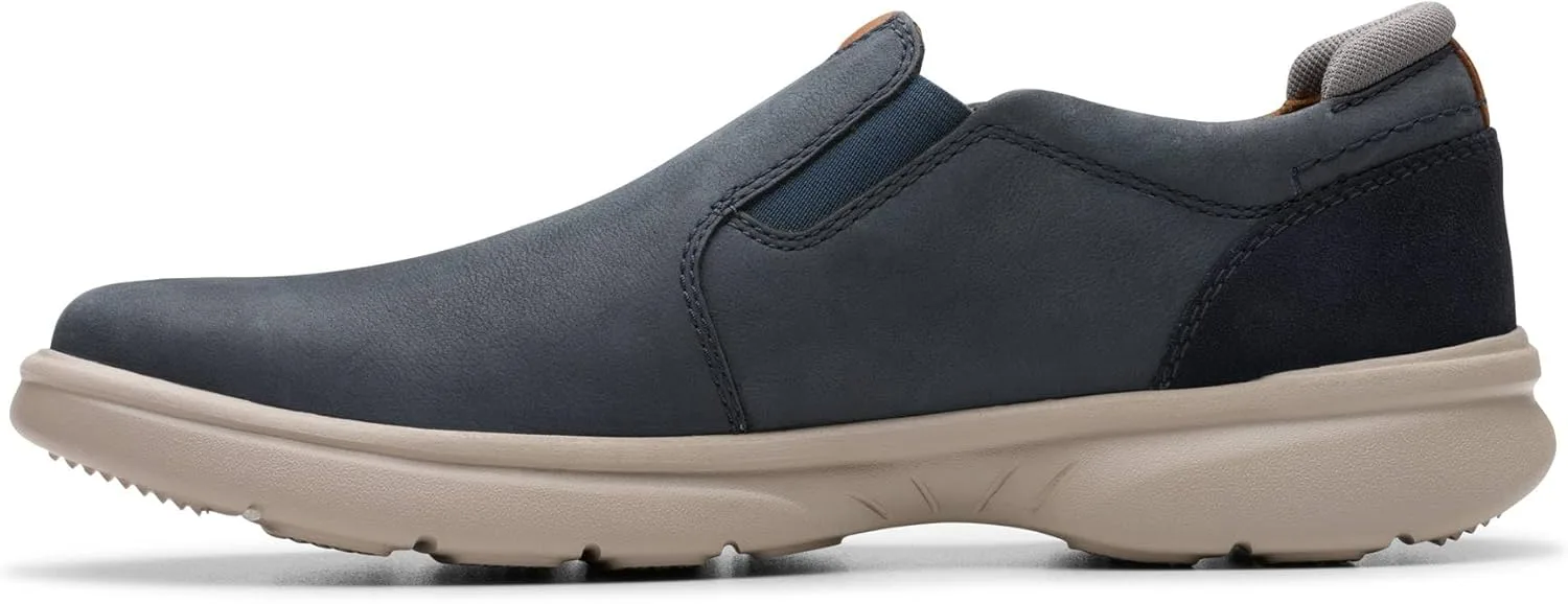 Clarks Bradley Ease - мужские слипоны, темно-синий — фото 3