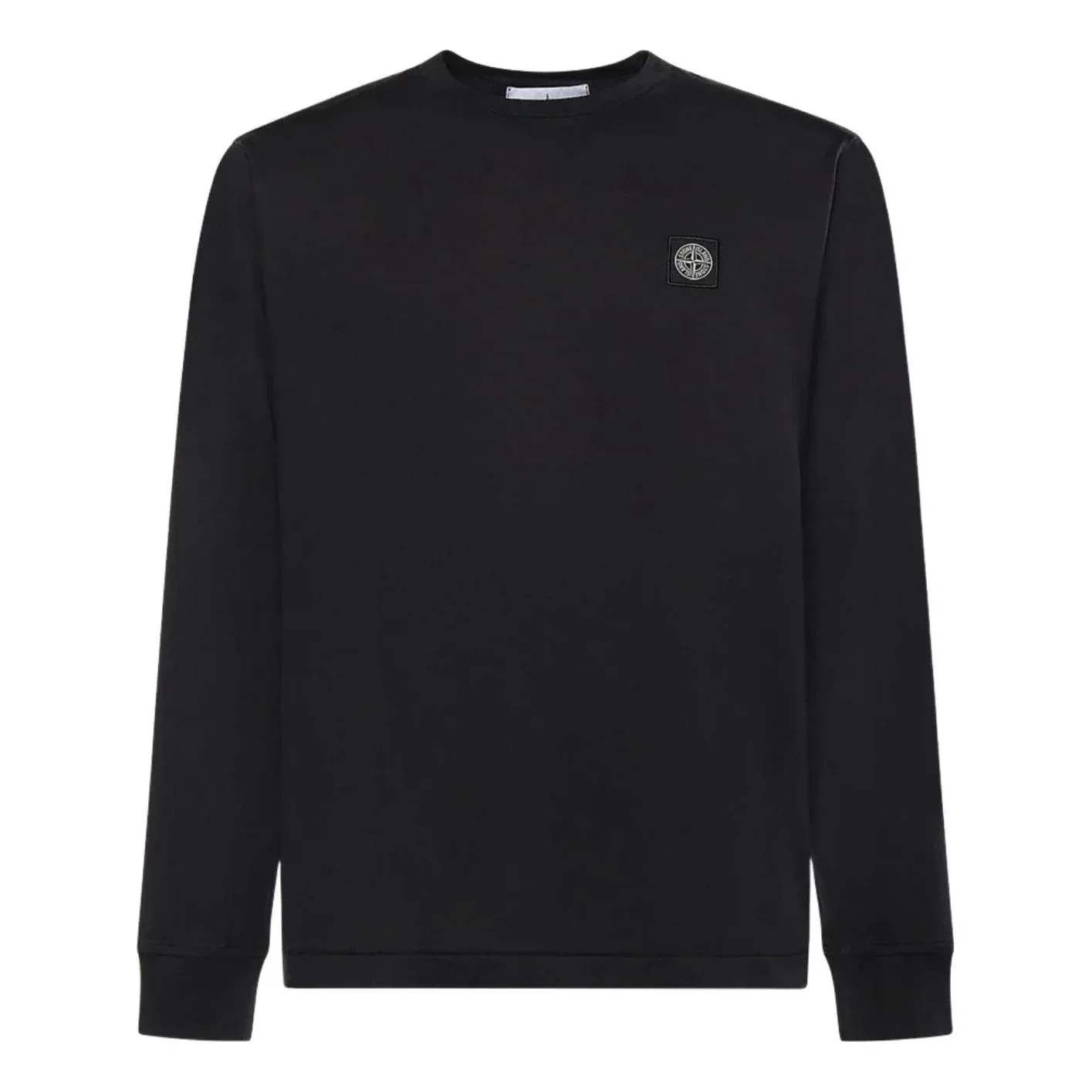 Футболка STONE ISLAND 2100031 с принтом компаса, черная