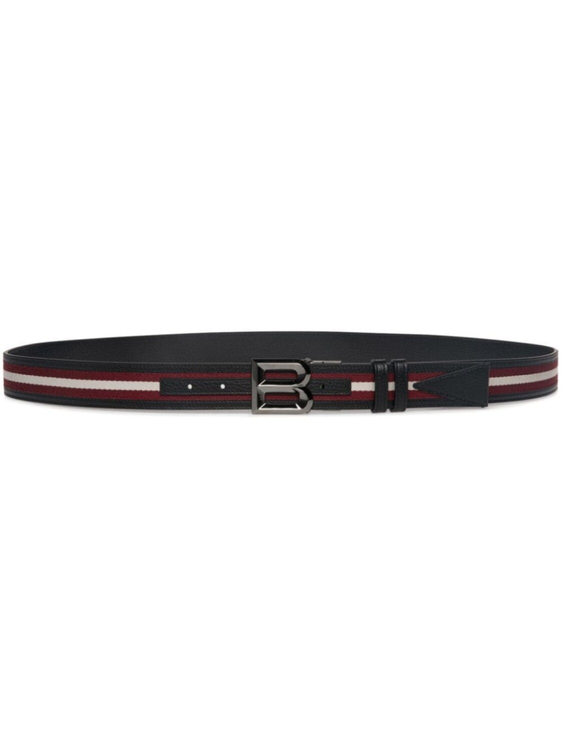 

Bally b Bold двусторонний ремень, черный