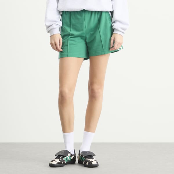 Шорты «Жар-птица» Adidas, bold зеленый & белый — фото 2