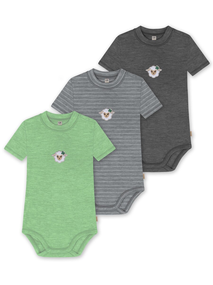 

Комбинезон/боди normani Tihoi, антрацит/зеленый/черный