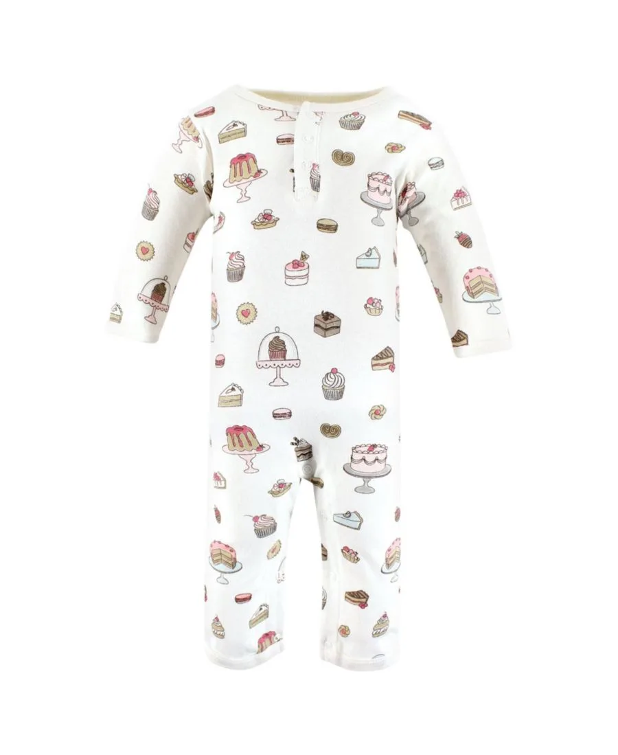 Мягкий хлопковый комбинезон для девочек Hudson Baby, Sweet Bakery — фото 4