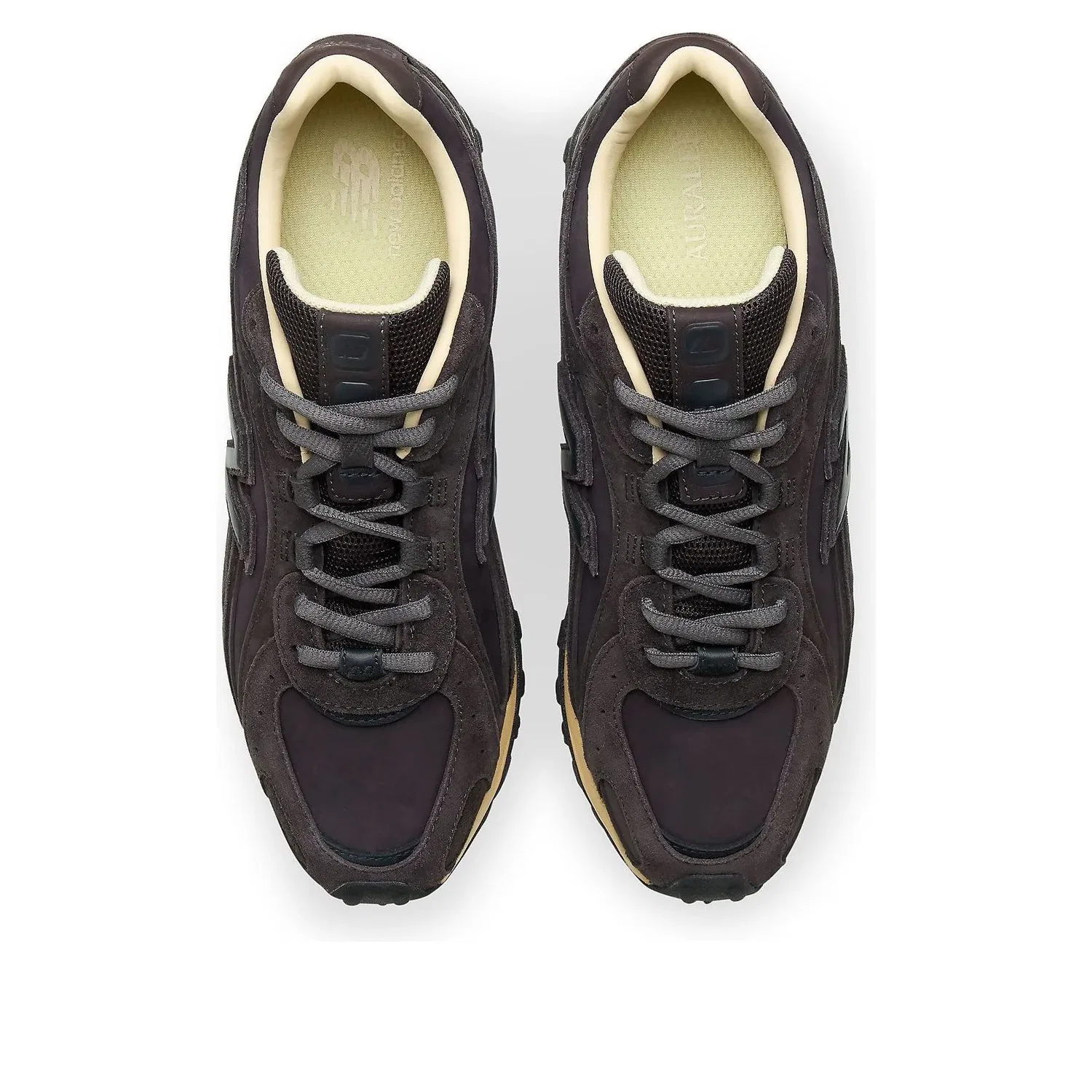 Кроссовки New Balance x AURALEE 204L 'Dark Brown' U204L5I7, черный — фото 3
